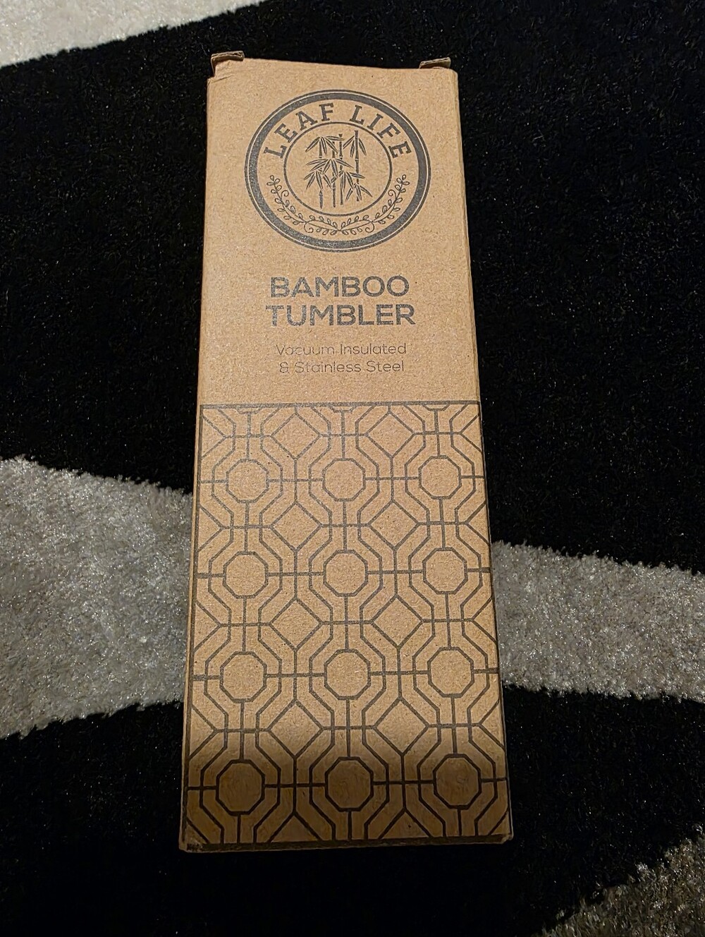 Premium Bamboo Tumbler & Tea Infuser: Vacuum Insulated & Stainless Steel